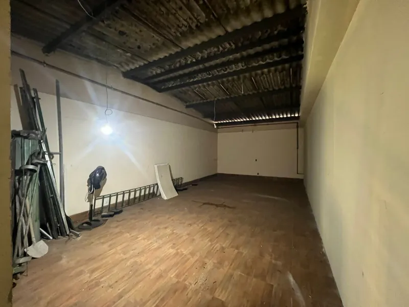 Vista do galpão a partir do mezanino